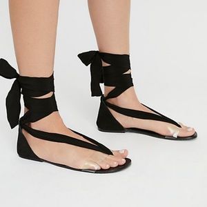 Free people tie sandles